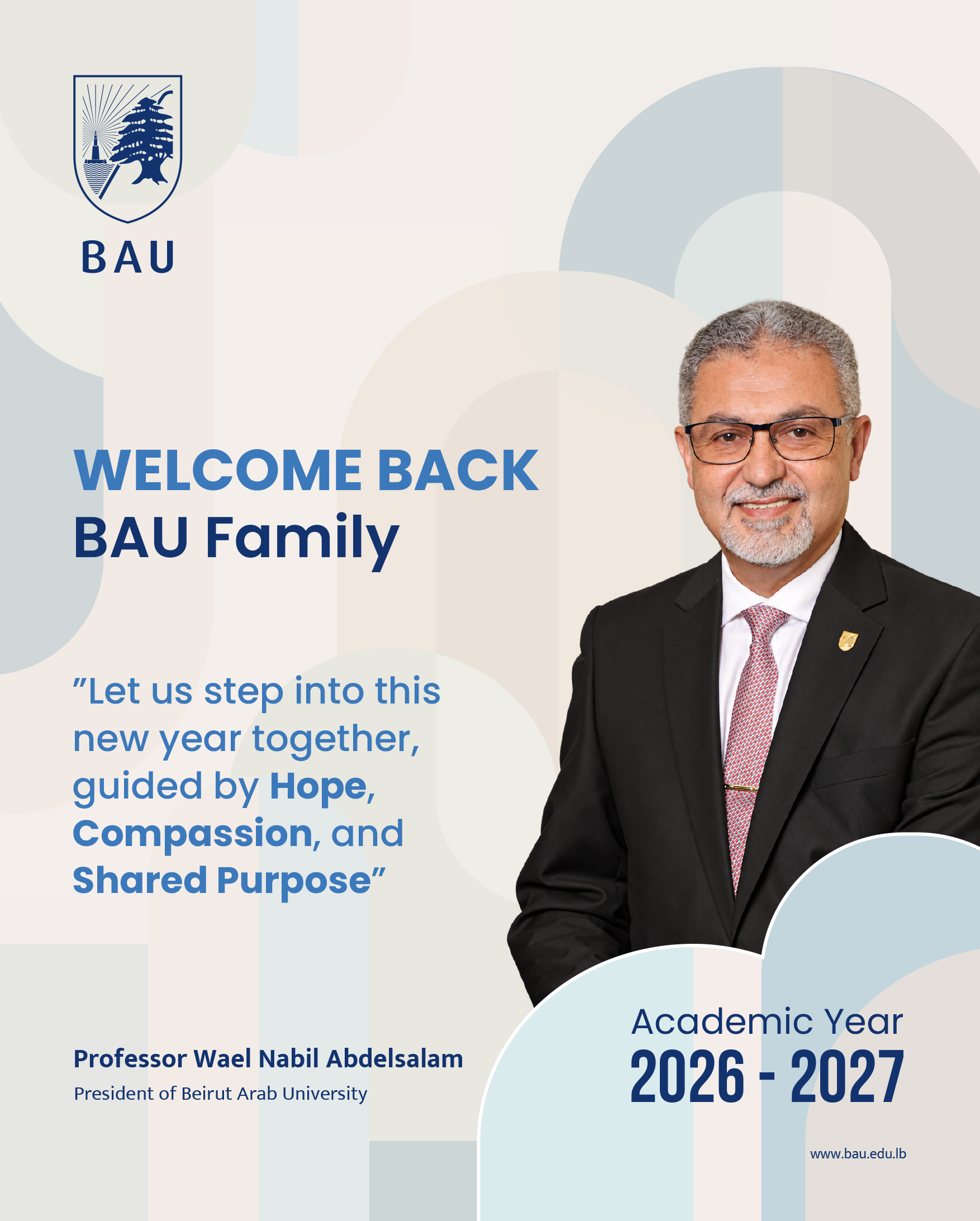 Welcome Back BAU Family - Academic Year 2026-2027