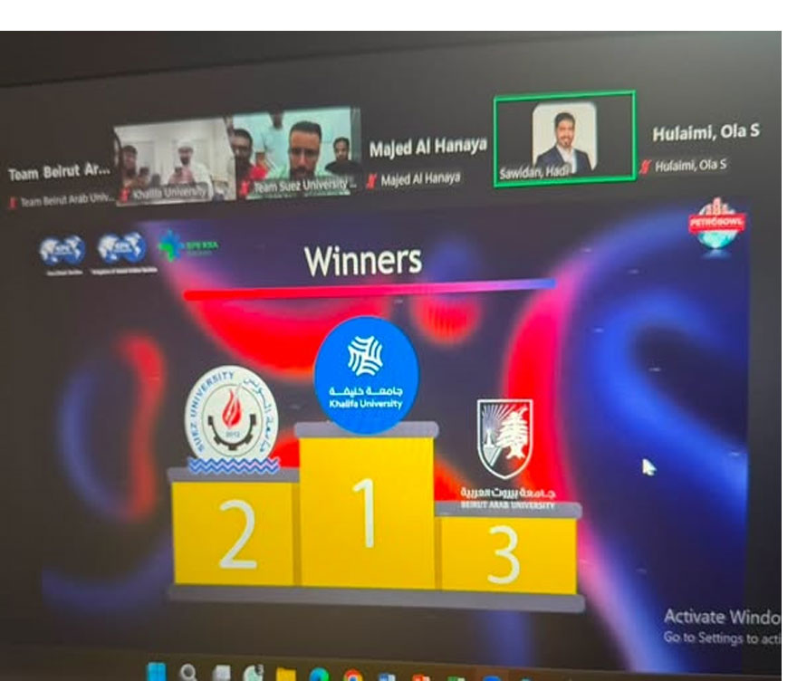 MENA Regional PetroBowl Competition.