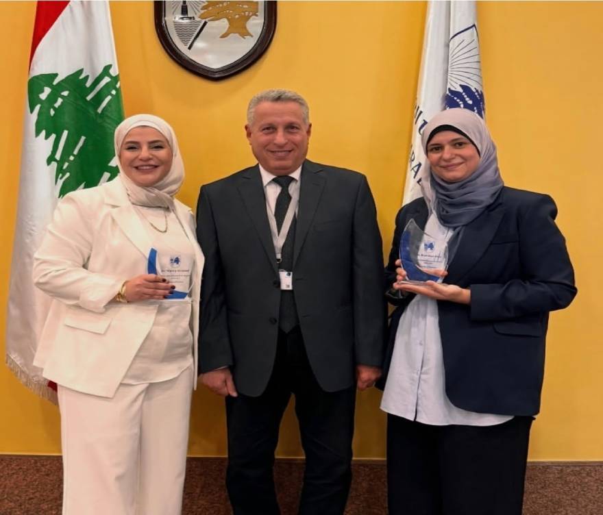 Dr. Marwa Al Jamal and Dr. Kawthar Abla recognized as the Faculty’s Most Active Researchers